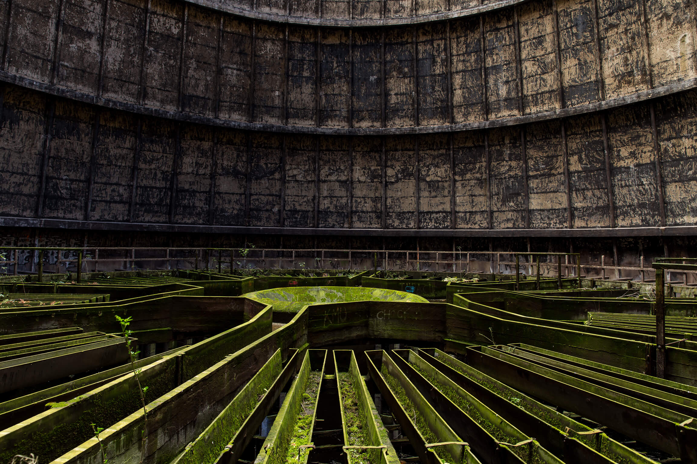 tour de refroidissement de la SMN en urbex a Caen