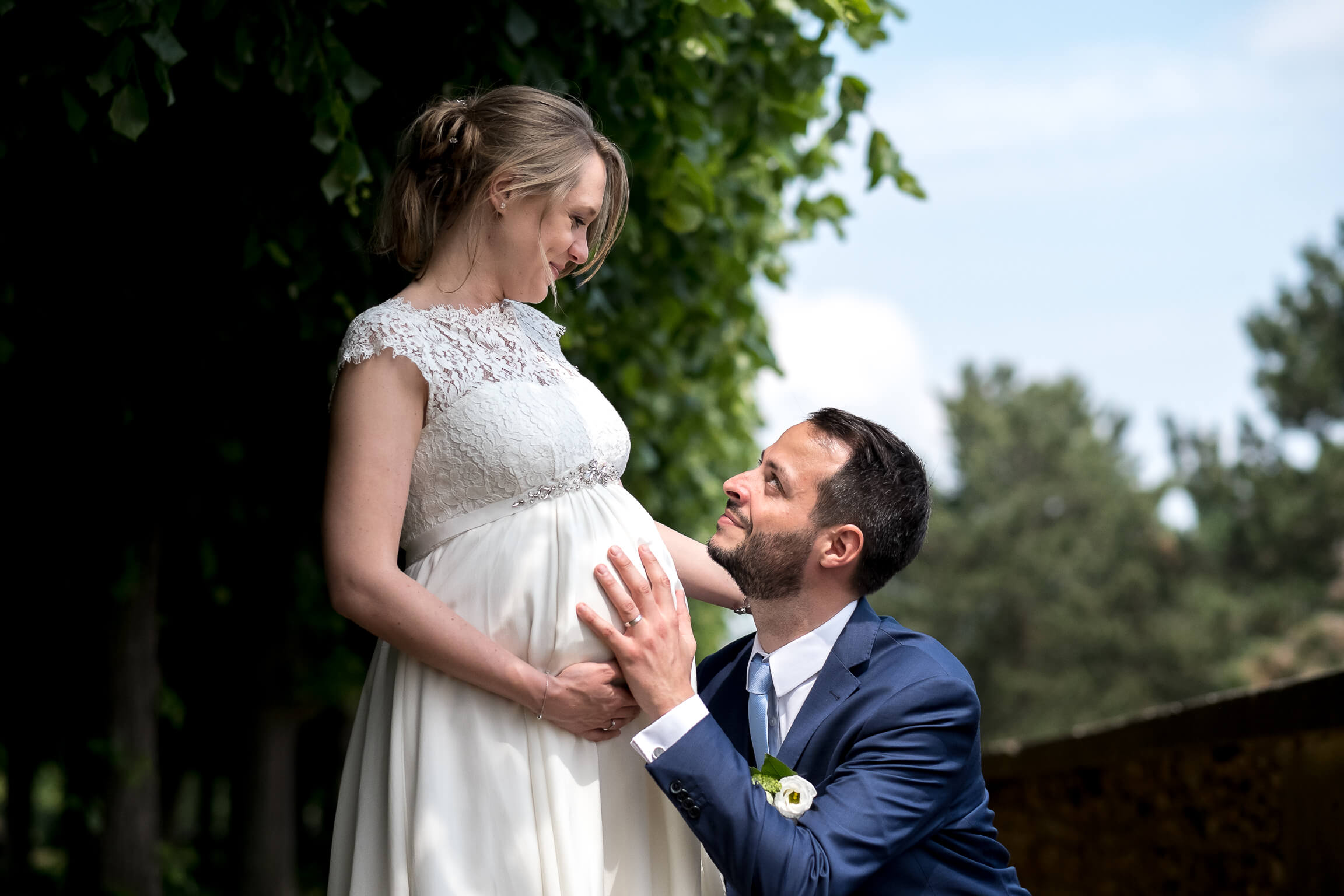 moment tendre pour ce couple hors du mariage